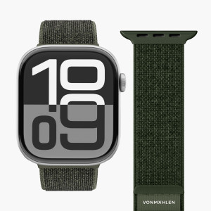 VONMÄHLEN Sport-Armband 2 für Apple Watch 38 40 41 mm olivgrün (AWS00147) 