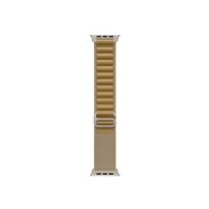 APPLE 49mm Tan Alpine Loop - Small - Natural Titanium Finish (MXN13ZM/A) 