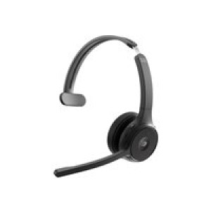 CISCO 721 WIRELESS SINGLE ON-EAR HEADSET USB-A BUNDLE-CARBON BLAC 