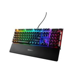  STEELSERIES APEX PRO Tastatur USB QWERTY UK Englisch Schwarz (64626) Tastaturen 