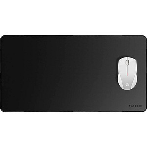 SATECHI Mousepad Eco Leather Deskmat schwarz (ST-LDMK) 