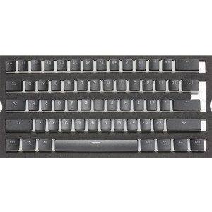 DUCKYCHANNEL Ducky Pudding PBT - Tastaturkappe - Thermoplastisches Polyester (PBT) - Schwarz 