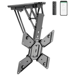  SPEAKA PROFESSIONAL SP-TVCM-510 TV-Deckenhalterung Zusammenklappbar, Mit Fernbedienung 58,4 c  