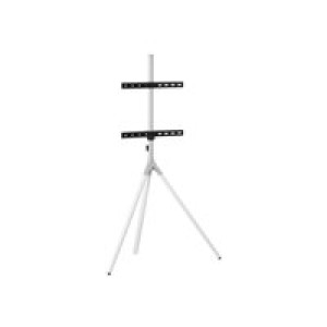  ONE FOR ALL 65" TV Stand Tripod Metal Cool white TV-Standfuß Höhenverstellbar, Schwenkbar 81,3  