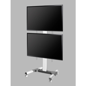  SPEAKA PROFESSIONAL SP-TVC-1000 TV-Rollwagen Kombihalterung 81,3 cm (32") - 165,1 cm (65") Hö  