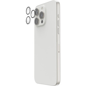 HAMA Kameraschutz Lens Protect für iPhone 16 Pro/16 Pro Max, 3 Einzellinsen (00222796) 