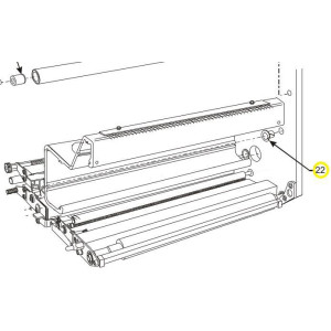 ZEBRA BEARING FLANGED 