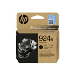 HP 924e EvoMore - Schwarz - original - Tintenpatrone - für Officejet Pro 8130e (4K0V0NE#SE1) 