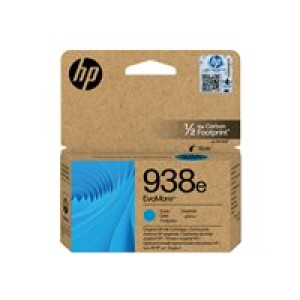 HP 938e EvoMore - Cyan - original - Tintenpatrone - für Officejet Pro 8130e (4S6X9PE) 