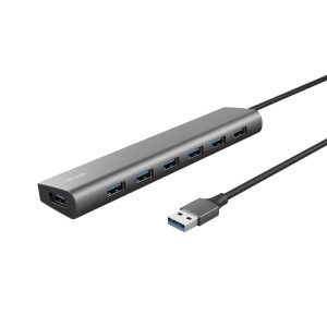 TRUST Halyx - USB 3.2 Gen 1 (3.1 Gen 1) Type-A - USB 2.0 - USB 3.2 Gen 1 