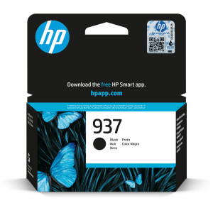 HP 937 Schwarz Original Druckerpatrone 