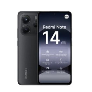 XIAOMI Redmi Note 14 5G 256GB, 8GB RAM, Black, MZB0INYEU 