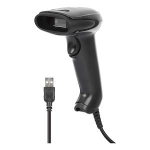 MANHATTAN 2D LED Barcodescanner 320mm 1,4m USB-Kabel schwarz 