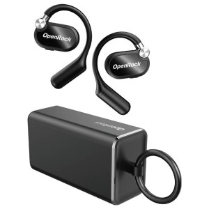 ONEODIO OpenRock X Black Sport In Ear Kopfhörer Bluetooth Stereo Schwarz 