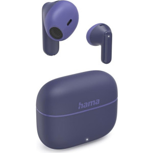 HAMA Bluetooth-Kopfhörer Freedom Light II, TWS, Earbuds, Sprachsteuerung, Bl. 