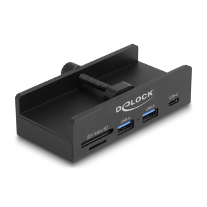 DELOCK Externer USB 5 Gbps HUB 2x USB Typ-A, 1x USB Type-C 