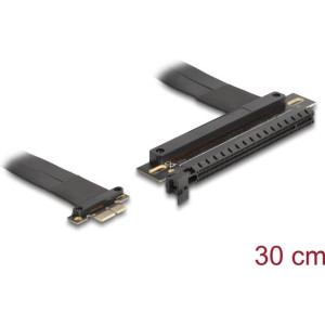 DELOCK Riser Karte PCI Express 3.0 x1 St > x16 Slot 30cm 
