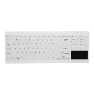  CHERRY AKTIVE KEY Hygiene Compact Ultraflat Touchpad Keyboar Tastaturen 