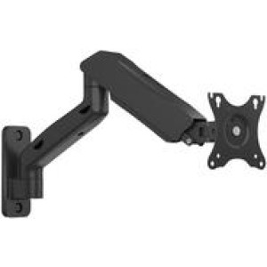 RAIDSONIC Monitorarm mit Wandhalterung IB-MS103-W (schwarz, für Monitor bis 32" (81cm))  