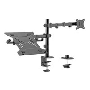  GEMBIRD Verstellbarer Monitorarm und Notebook-Ablage  