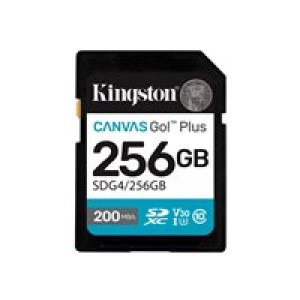  KINGSTON Canvas Go Plus SD 256GB  