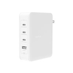 BELKIN 140 Watt 4-Port GaN Ladegerät mit UK, EU, US Stecker 