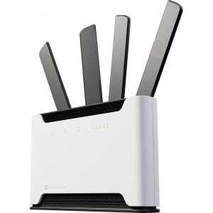 MIKROTIK Chateau 5G ax kit with two wireless interfaces (2.4 and 5 Ghz ax). 5x Gigabit. 5G Modem 