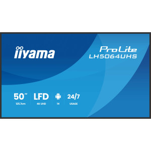  IIYAMA LH5064UHS-B1AG 125,7cm (49,5")  
