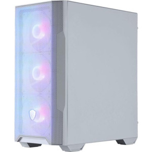 MSI MAG FORGE M100R Midi Tower Transparent, Weiß (306-7G20W21-HH9) 