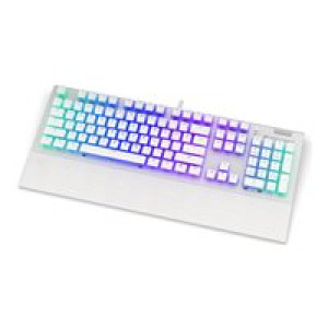  ENDORFY Omnis Pudding Onyx Tastatur USB QWERTY Englisch Weiß (EY5A035) Tastaturen 