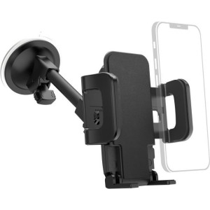 HAMA Auto-Handyhalterung Compact mit Saugnapf, 360 Grad drehbar, universal (00201502) 