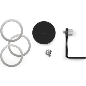 HAMA Puck Passive Halterung Handy/Smartphone Schwarz - Metallisch (00004655) 