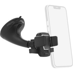 HAMA Auto-Handyhalterung Easy Snap mit Saugnapf, 360 Grad drehbar, universal (00201510) 