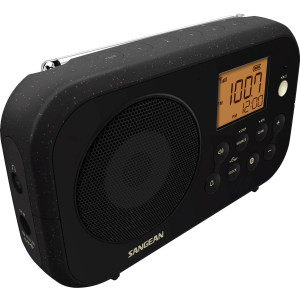 SANGEAN PR-D12 BT Tischradio MW UKW Bluetooth Schwarz 