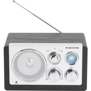 DENVER TR-63B Tischradio AM, FM AUX Schwarz 