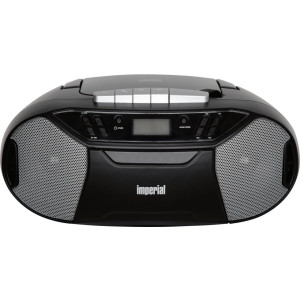 TELESTAR DIGITAL PBB Boombox mit CD-Player Kassettenspieler CD-Radio 