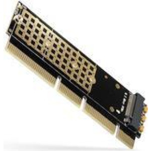 AXAGON PCEM2-1U, PCIe, M.2, Männlich, Niedriges Profil, PCIe 4.0, PC 