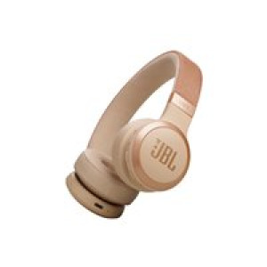 JBL LIVE 670 NC Wireless Bluetooth On-Ear Kopfhörer sandstone 