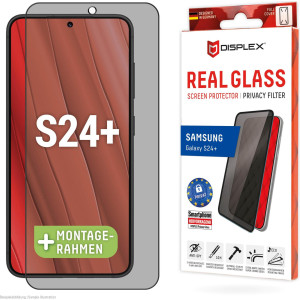 E.V.I. DISPLEX Privacy Glass FC Samsung Galaxy S24+/S25+ 