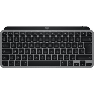  LOGITECH MX Keys Mini For Mac Minimalist Wireless Illuminated Keyboard Space Grey (FR) Tastaturen 