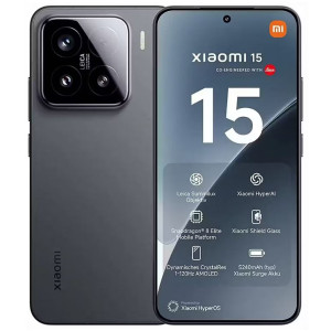 XIAOMI 15 256GB DS Black 6.4" EU 5G (12GB) Android 
