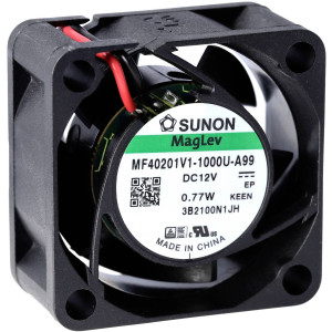  SUNON MF40202VX-1000U-A99 Axiallüfter 24 V/DC 18.34 m³/h (L x B x H) 20 x 40 x 40 mm Zubehör 
