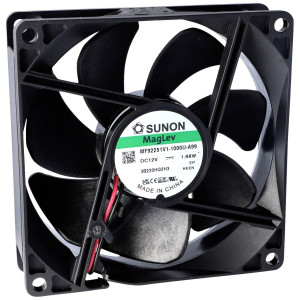  SUNON EE92251B3-000U-999 Axiallüfter 12 V/DC 67.09 m³/h (L x B x H) 25 x 92 x 92 mm Zubehör 