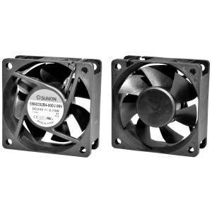  SUNON MF60251V1-1000U-A99 Axiallüfter 12 V/DC 32.78 m³/h (L x B x H) 25 x 60 x 60 mm Zubehör 