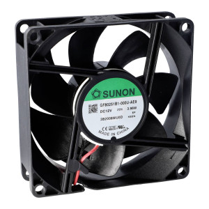  SUNON GF80251B3-000U-AE9 Axiallüfter 12 V/DC 90.02 m³/h (L x B x H) 25 x 80 x 80 mm Zubehör 