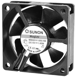  SUNON SUNON DC-Axiallüfter Serie MB/EB 60x60x20mm Axiallüfter 12 V 39.06 m³/h (L x B x H) 60 x Zubehör 