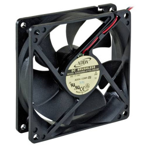  ADDA AD0924MB-A71GL(NEUM) Axiallüfter 24 V/DC 78.4 m³/h (L x B x H) 92 x 92 x 25 mm Zubehör 