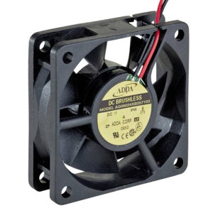  ADDA AG06024XB257103 Axiallüfter 24 V/DC 57.6 m³/h (L x B x H) 60 x 60 x 25 mm Zubehör 
