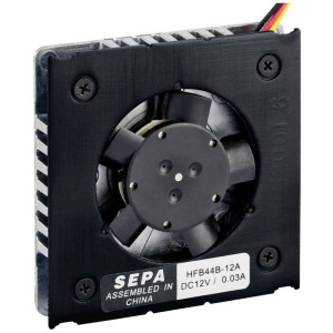  SEPA HFB44B12A-006 Chipkühler 12 V/DC (L x B x H) 7.50 x 44 x 44 mm Zubehör 