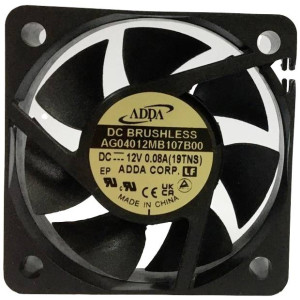  ADDA AG04012MB107B00(19TNS) Axiallüfter 12 V/DC (L x B x H) 40 x 40 x 10 mm Zubehör 